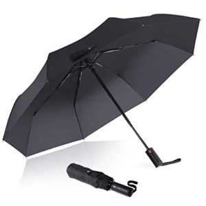 REYLEO Folding Umbrellas, Travel Umbrella Windproof Up to 120km/h