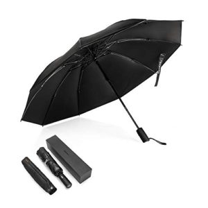 DKSUKO Compact Umbrella Windproof UV Travel Umbrellas