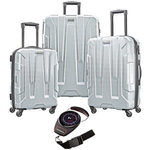Samsonite Centric 3pc Hardside Luggage Set Silver