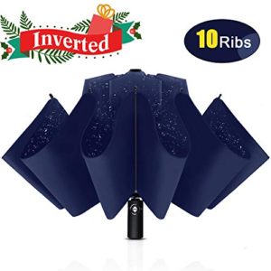 Bodyguard Inverted Windproof Umbrella with Teflon Coating