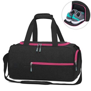 MarsBro Water Resistant Sports Gym Travel Weekender Duffel Bag