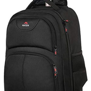 Rolling Backpack, Matein Waterproof Travel Wheeled Laptop Backpack