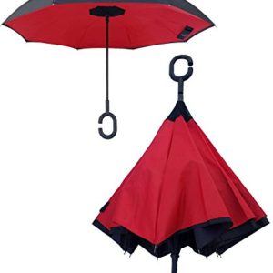 Kona Reverse Folding Umbrella ~ Inverted 60 MPH Windproof