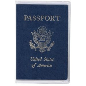 Clear Plastic Passport Cover - Protect Your Travel Documents