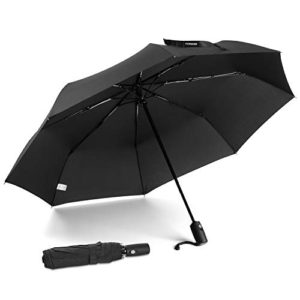 Conor Compact Travel Umbrella with Teflon Coating Auto Open/Close