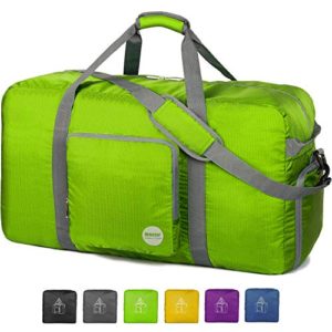 28" Foldable Duffle Bag 80L for Travel Gym Sports Lightweight Luggage
