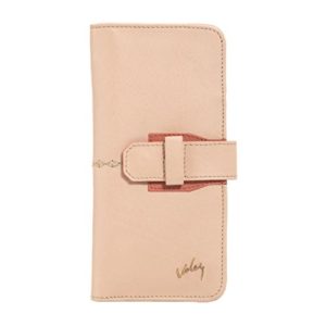 VELEZ Women Genuine Leather Passport Holder Wallet