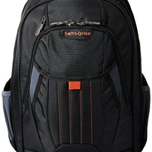Samsonite Tectonic 2 Large Backpack, Black/Orange