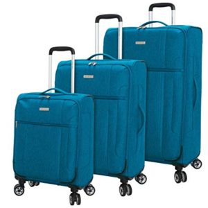 Regent Square Luggage 3 Piece Set Suitcase with GoodYear Spinner Wheels