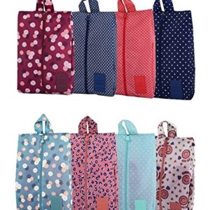 Travel Shoe Bags Portable Oxford Shoe Bags with Zipper Closure