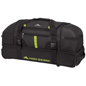 High Sierra Evolution Drop Bottom Wheeled Duffel Bag
