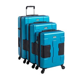 TACH TUFF 3-Piece Hardcase Connectable Luggage & Carryon Travel Bag Set