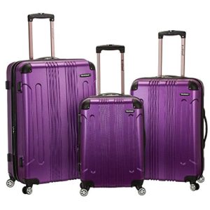 Rockland 3 Piece Sonic Abs Upright Set, Purple, One Size