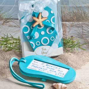 Flip Flop Luggage Tag Favors