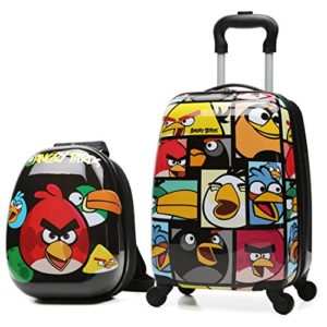 X-tag 2 Pcs Kids Luggage Set 18" Carry on Suitcase