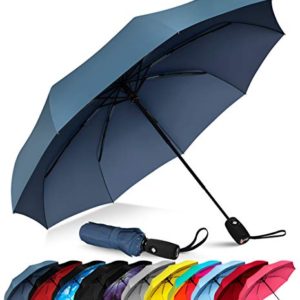 Repel Windproof Travel Umbrella with Teflon Coating