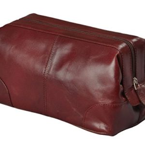 Mens Toiletry Bag Dopp Kit by Bayfield Bags-Small Compact