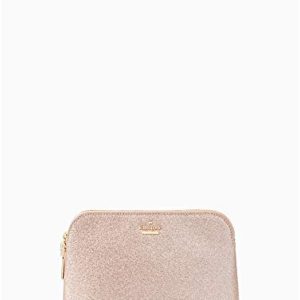 Kate Spade All That Glitters Briley Travel Cosmetic Case, Rose Gold