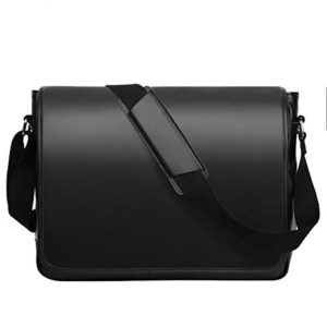 Leathario Men’s Leather Shoulder Bag 14inch Laptop Bag