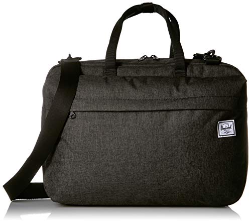 Herschel Sandford Laptop Messenger Bag Black Crosshatch One Size Review ...