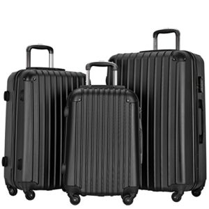 Resena 3 Piece Luggage Sets with Spinner Wheels