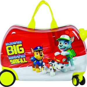 Nickelodeon Paw Patrol Carry On Luggage 20" Kids Ride-On Suitcase