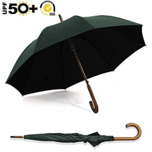 ABCCANOPY Umbrella Rain&Wind Teflon Repellent Wooden