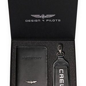 DESIGN 4 PILOTS Brand Elegant Pilot Passport Set