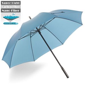 BravRain Travel Umbrella, Windproof Umbrella Strong Lightweight Carbon Fiber