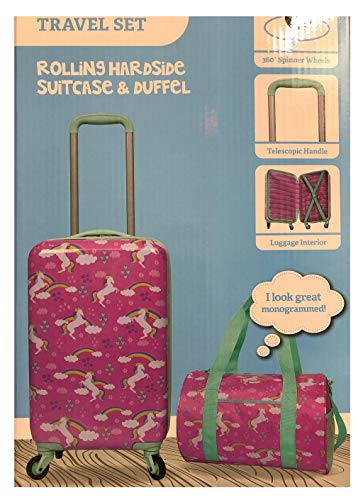 minnie mouse unicorn rolling luggage