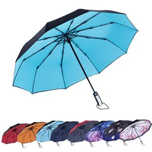 Newsight One-Touch Automatic Folding Umbrella - Dual Layers