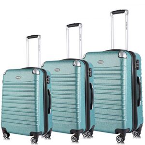 Travel Joy Expandable Luggage Set, Suitcases TSA Lightweight Spinner Luggage Sets, Carry On Luggage 3 Piece Set