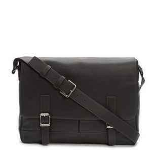 FRYE Men's Oliver Messenger Bag, Black, One Size