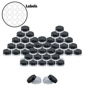 Houseables 3 Gram Jar, 3 ML Jar, 2000 pcs, BPA Free