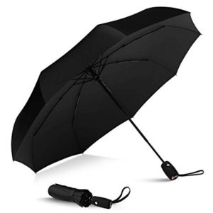 Repel Windproof Travel Umbrella with Teflon Coating