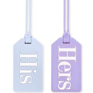 Kate Spade New York Bridal Luggage Tag Set, His & Hers