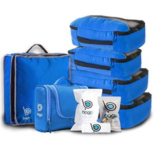 Travel Organizer Set for Luggage & Suitcase - Packing Cubes