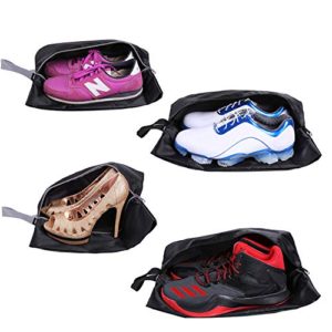 YAMIU Travel Shoe Bags Set of 4 Waterproof Nylon