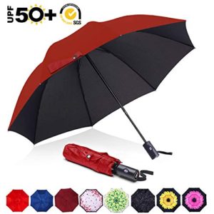 ABCCANOPY Umbrella Compact Rain&Wind Teflon Repellent Umbrellas