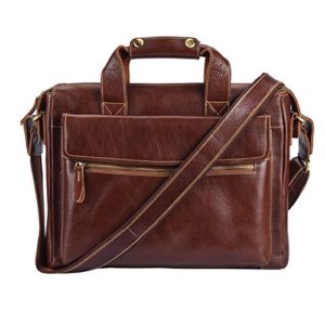 Womans Top Grain Leather Briefcases Shoulder Messenger Bag