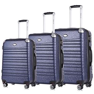 Travel Joy Expandable Luggage Set, Suitcases TSA Lightweight