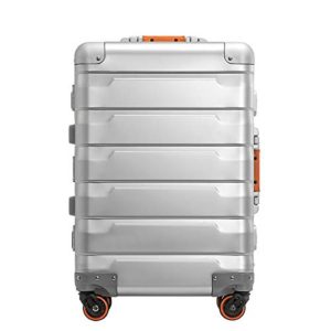 Carry On Aluminum Luggage Roller Suitcase With TSA Combination Lock
