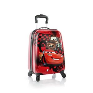 Disney Kids Spinner Luggage - Cars Carry on Suitcase 18 Inch