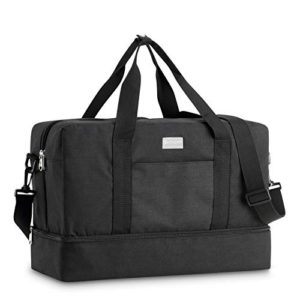 HOKEMP Sports Gym Bag with Wet Bag & Shoes Compartment