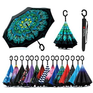 Spar. Saa Double Layer Inverted Umbrella with C-Shaped Handle