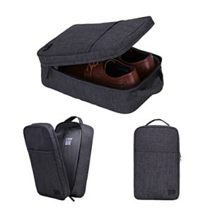 BAGSMART Portable Travel Shoe Bags with Zipper Closure