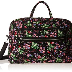 Vera Bradley Women's Iconic Grand Weekender Travel Bag-Signature