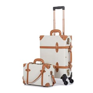 COTRUNKAGE 2 Piece Luggage Sets Carry On Suitcases for Women