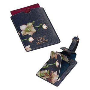 Ted Baker and Passport Set Luggage Tag, 18 cm