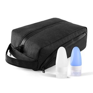 HANKCLES Travel Dopp Kit Waterproof Toiletry Bag Cosmetic Kit Bag